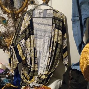 Floral Patterned Women's Tunic , Shall Top